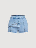 Sapphire Classic Denim Shorts