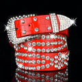 Women's Rhinestone Statement Belt