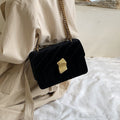 Vintage Velvet Chain Shoulder & Evening Clutch Bag