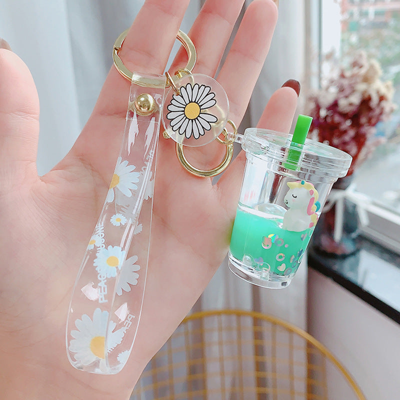Glitter Quicksand KeyChain