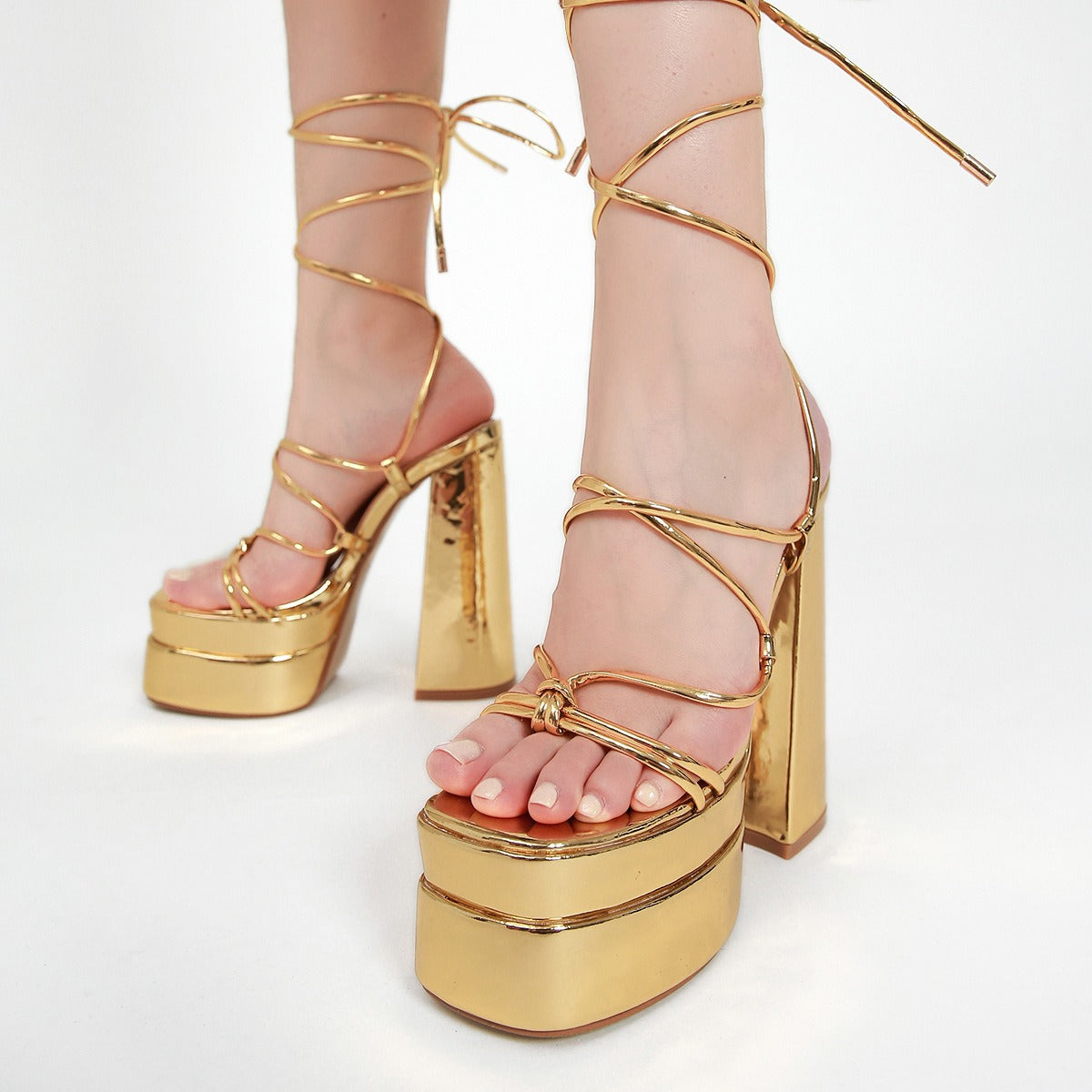 Amara Ankle-Strap Heels