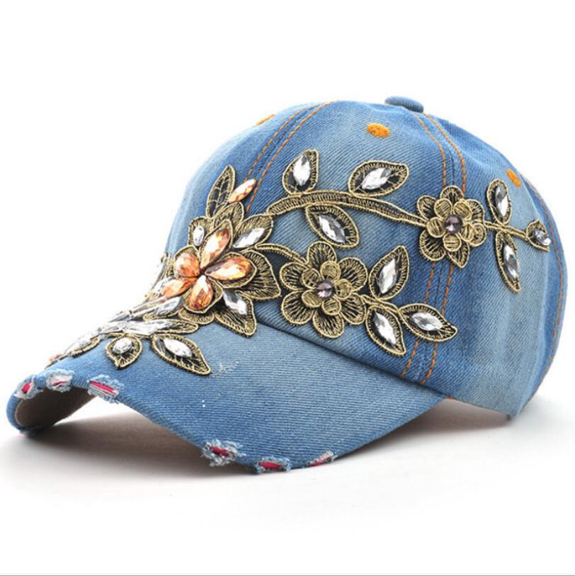 Rhinestone Cap & Statement Belt Set