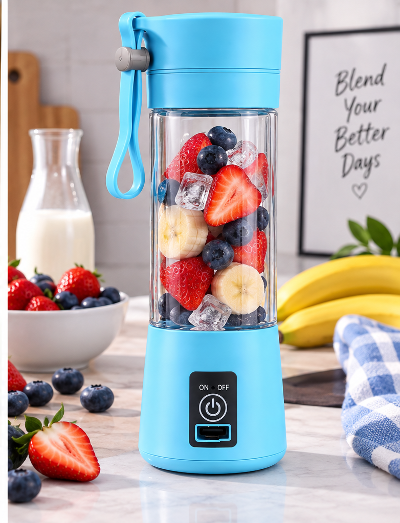 Sapphire Portable USB Rechargeable Mini Blender